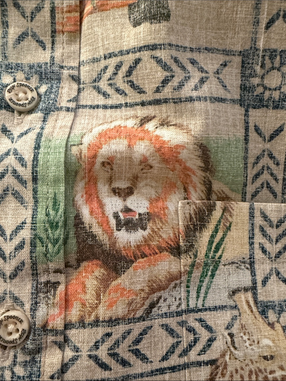 Reyn Spooner San Diego Zoo Wildlife Alliance Shirt M classic fit  Collab Rare - Picture 3 of 9